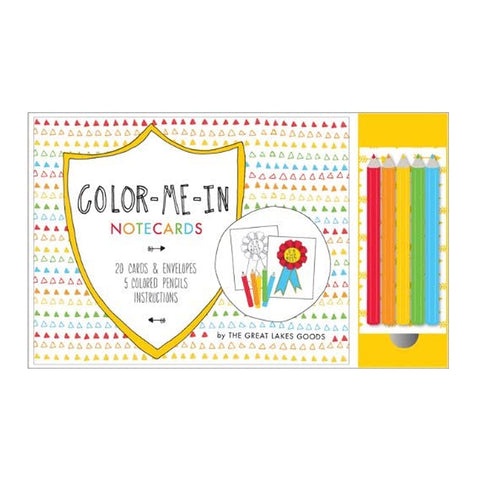 Colour Me In Notecards
