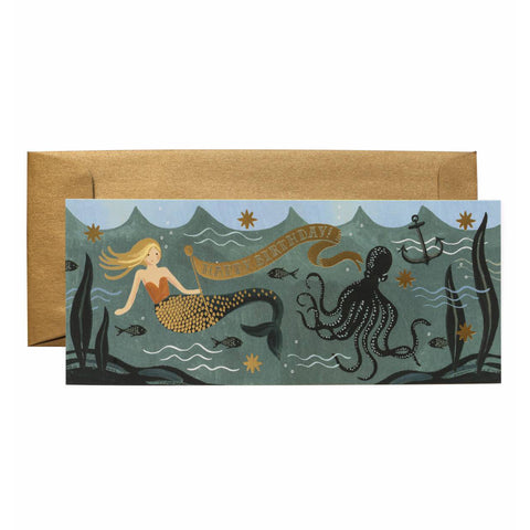 Under The Sea Birthday Single Card