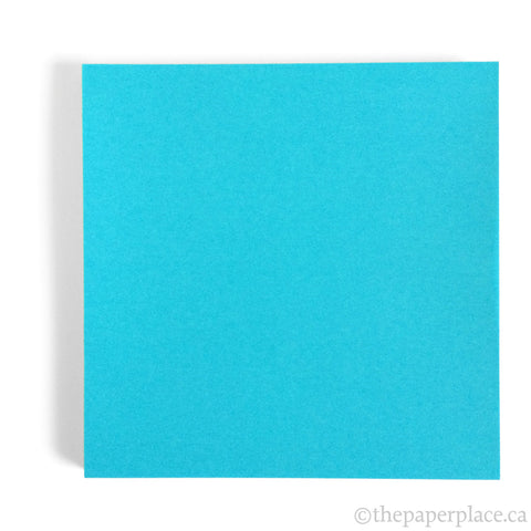 15cm Single Colour Turquoise - 100 Sheets